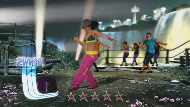 girl doing a one step