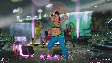 girl shaking her hips