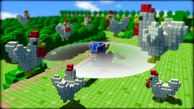 3D Dot Games Heroes screenshot #1