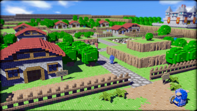 3D Dot Games Heroes screenshot #2