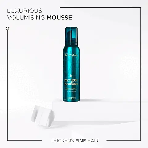 Image 1, Luxurious volumising mousse, thickens fine hair. Image 2, Styling, for texture volume and hold and helps to leave your hair soft nourished and glowing with silky touch. Image 3, Ceramides, Micro-beeswax and Xylose ingredient. Image 4, Styling, Hovig Etoyan/global professional ambassador- A hairspray that doesn't leave your hair crunchy or sticky, protects with a UV filter and resists humidity? That's coiffage couture. My go-to hairspray flexible hold
