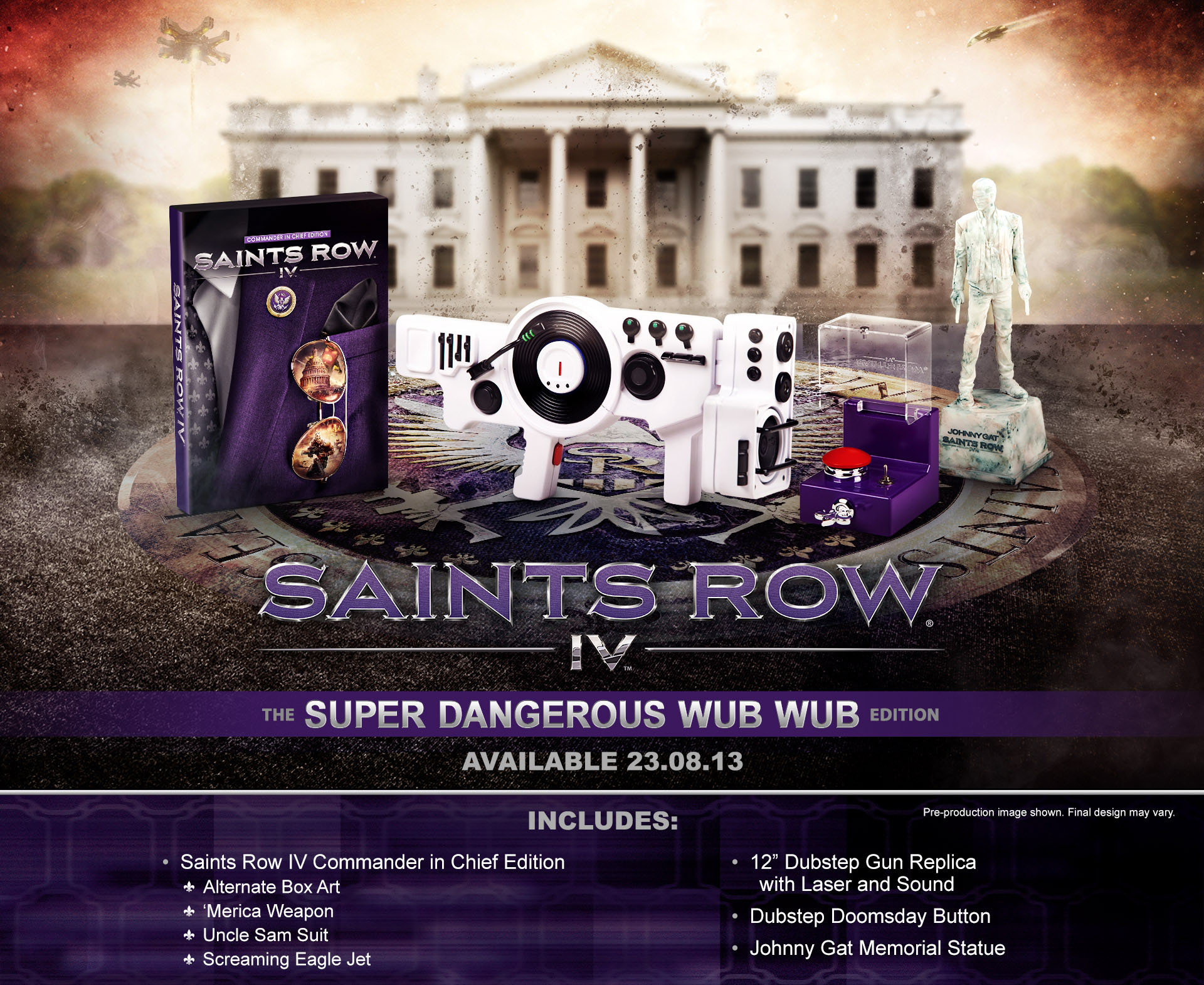 Saints Row IV Super Dangerous Wub Wub Edition PS3 Zavvi UK