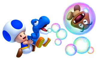 mushroom with bubbles