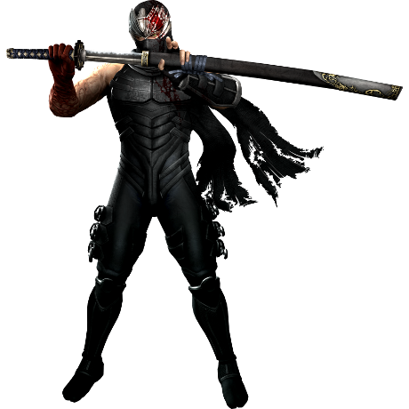 ninja dressed in black