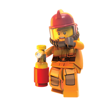 fireman lego man