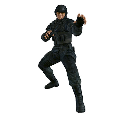 ninja dressed in black