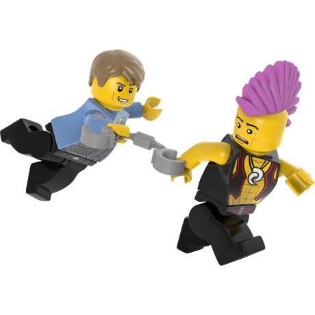 police officer hand cuffing a criminal