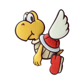 yellow yoshi flying