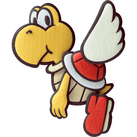 yellow yoshi flying