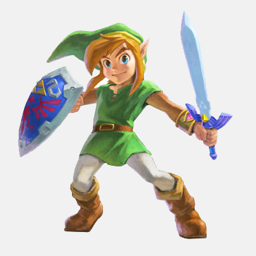 link with sword