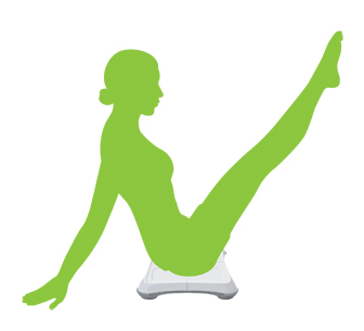 green silhouette