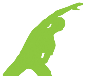 green silhouette