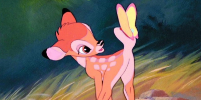 Bambi and a Butterfly