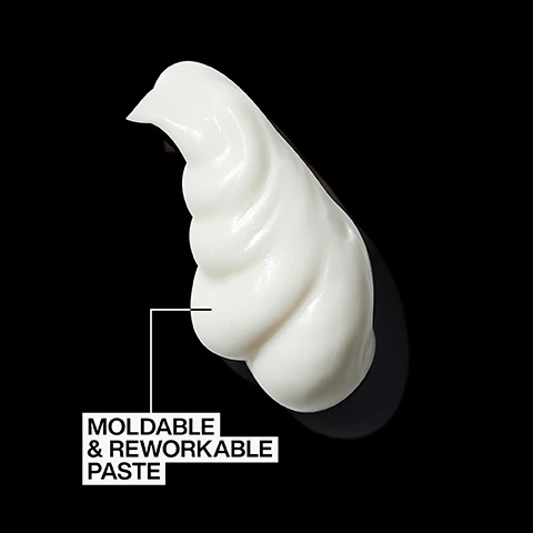 Image 1, moldable and reworkable paste. image 2, gives styles shape and definition long lasting texture, non messy applicator. image 3, step 1 = dispense texture paste into hands. step 2 = apply to dry hair. step 3 = secure high pony tail. pro tip = finger coil for defined spirals and coils. image 4, before and after texture paste and beach spray. image 5, before and after texture paste. image 6, do diffuse with texture paste to enhance your natural texture. don't overuse, a little goes a long way.