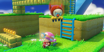 Captain Toad running