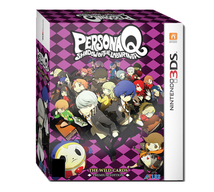 Persona Q: Shadow of the Labyrinth: The Wild Cards Premium Edition ...