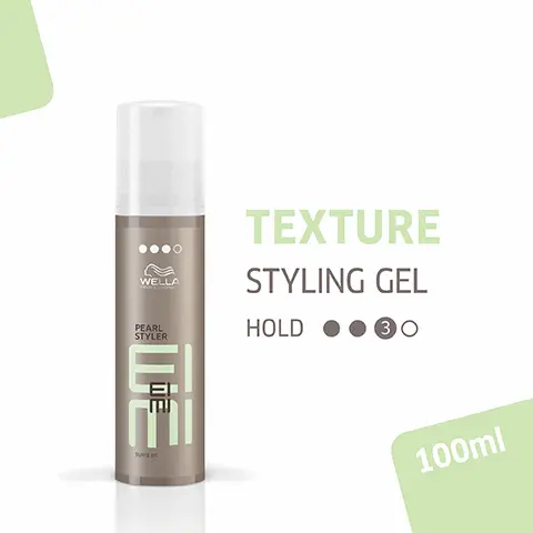 Image 1, WELLA TEXTURE STYLING GEL PEARL STYLER HOLD 30 100ml Image 2, PEARL GLOSS SHINE AND FLEXIBLE HOLD Image 3, PEARL GLOSS SHINE AND FLEXIBLE HOLD Image 4, ADDS UNIQUE PEARL GLOSS SHINE TO THE HAIR Image 5, WELLA PEARL STYLER FLORAL SOFT SCENT Image 6, am MISTIFY Y ME EL PEARL Str CLAM 000 WELLA PARTNER RECOMMENDATION SOLD SEPARATELY Image 7, WELLA 48 WELLA 000 WELLA WELLA ROOT •.00 SHOOT Coo WELLA ORY WELLA WELLA VE WELLA STRONG MISTYME 品 PEARL STYLER DISCOVER OTHER PRODUCTS