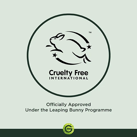 cruelty free international. officially approved under the leaping bunny programme