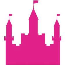Barbie pink castle icon