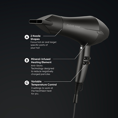 Cloud nine the airshot hairdryer top