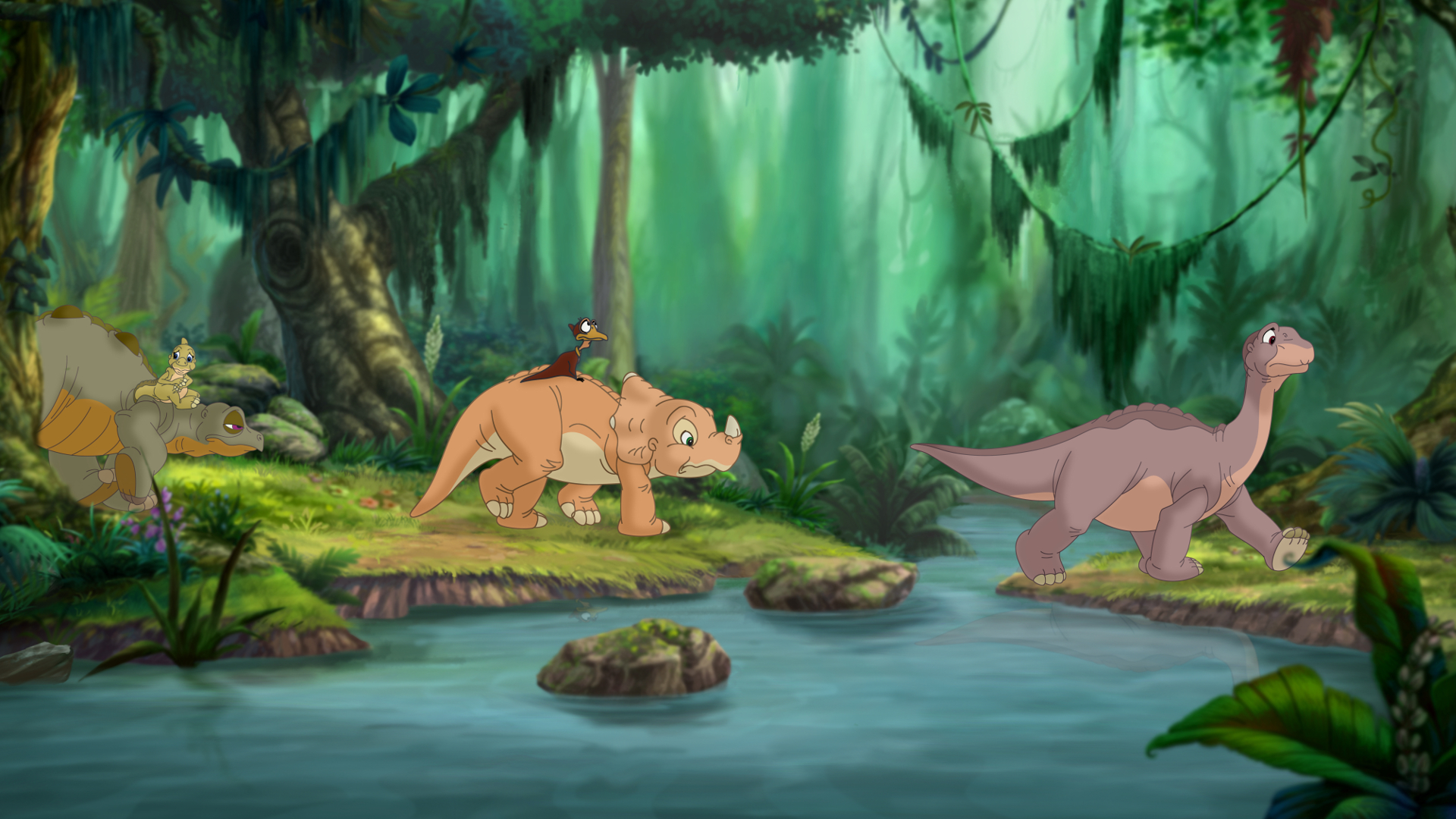 The Land Before Time: Journey Of The Brave DVD - Zavvi UK. source: s1.thcdn...
