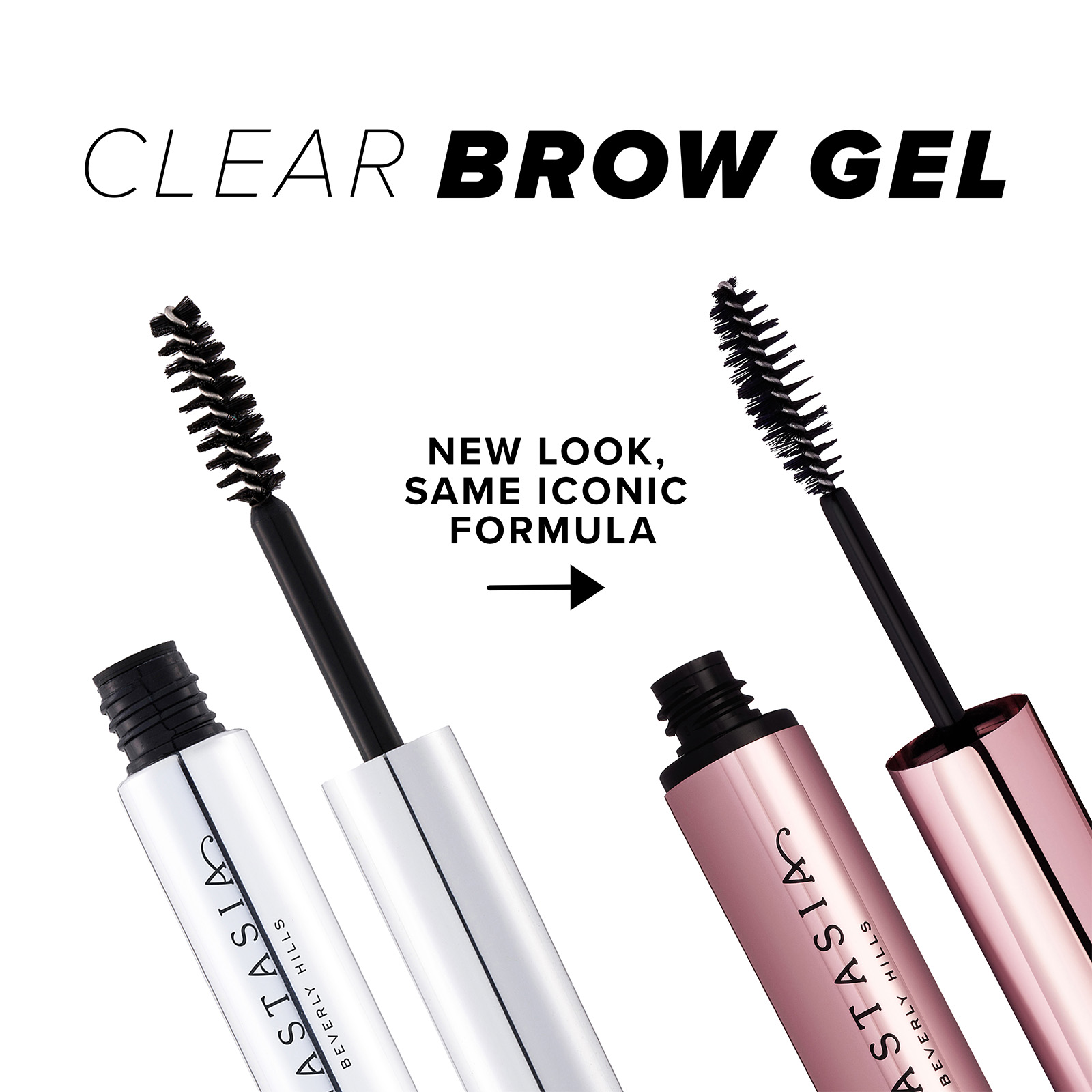Clear brow gel. New look same iconic formula