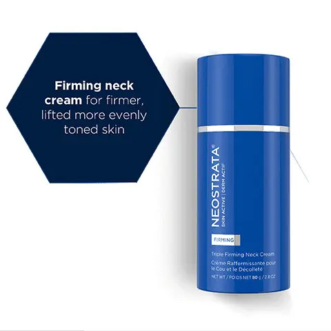 Award winner 2020. 90% smoother neck and décolletage texture. Rejuventate the look of yoir neck and décolletage. Product benefits. Visible results before and after shot