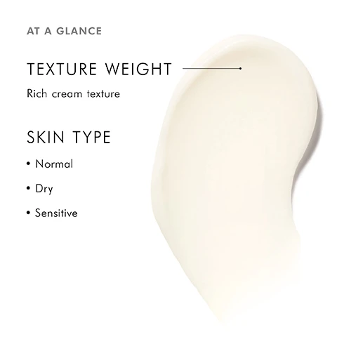 Image 1, at a glance. texture weight - rich cream texture. skin type = normal, dry and sensitive. image 2,key ingredients. vitamin e (alpha tocopherol) = the pure form of vitamin e, this powerful antioxidant neutralises free radicals and replenishes skin lipids. silymarin = shown to effectively prevent oil oxidation. soy isoflavones = this plant derived ingredient helps improve the appearance of firmness in aging, mature skin and provides antioxidant protection. image 3, helps address moisture loss, skin laxity and free radical damage. image 4, how to apply. step 1 = once or twice daily, apply a generous amount to clean fingertips. step 2 = gently apply to the brow and under eye area, avoiding the eyelids. image 5, aesthetician insight, cori ramos said = i love to use eye balm during colder, winter months. the rich texture fights dehydration while deeply nourishing the delicate skin around the eyes. image 6, customer review = i have tried many eye creams and this is one of the best. it goes a long way, is pefectly moisturising and takes care of fine lines, and is great under makeup. i continue to purchase time and again. image 7, eye treatment comparison. eye balm - concern = sensitised, dehydrated and aging. skin type = dry normal sensitive. benefit = targets crow's feet and under eye bags. AOZ+ eye gel - concern = sensitised, dehydrated, discoloration, acne and aging. skin type = dry, normal, combination, oily and sensitive. benefit = targets environmental damage and aging. AGE eye complex - concern = aging. skin type = dry and normal. benefit = targets wrinkles and puffiness under eyes. image 8, pro formula. clinically formulated - paraben free, alcohol free, dye free and fragrance free.