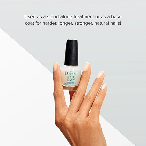 Image 1, Used as a stand-alone treatment or as a base coat for harder, longer, stronger, natural nails