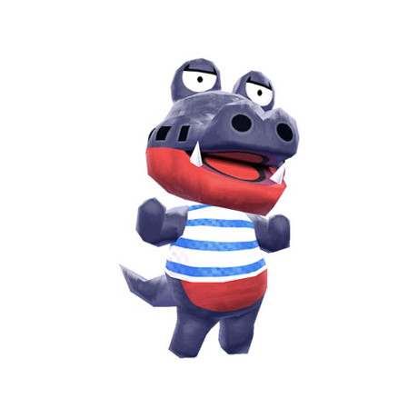 happy hippo