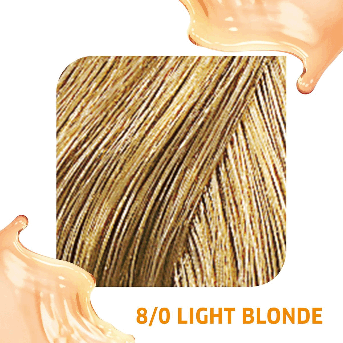 8/0 Light Blonde Semi-Permenant Colour enhance. Direct Dies and Vitamin Care Complex. Lasts Up to 10 Shampoos. Colour, depth and tone. Quick and Easy Application 
            