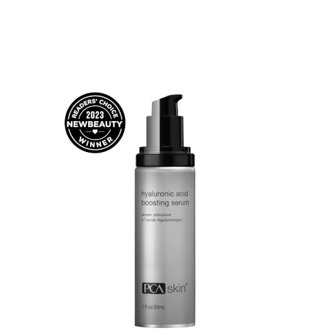 Image 1, reader's choice new beauty 2023 winner. image 2, delivers 24 hour moisturization, fine line reduction, unscented. Image 3, apply morning and night to deeply hydrate and plump skin. Image 4, complete the regimen