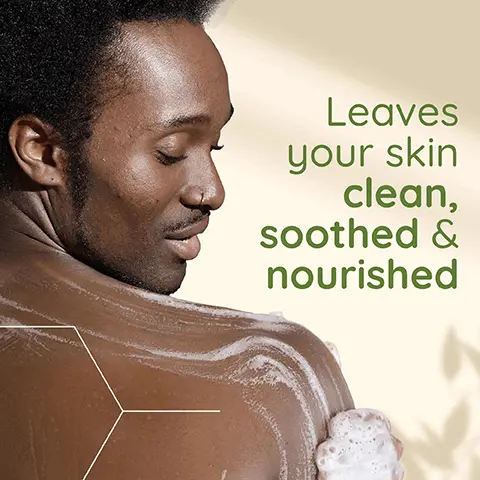 Leaves your skin clean, soothed & nourished. Cleanse, moisturise & protect dry skin. Vegan Formula* *Does not contain animal derived ingredients. 95% biodegradable formula. Soap free. NEW LOOK Bottle made from 50% recycled plastic. Leaves your skin clean, soothed & nourished. Suitable for sensitive skin. Dermatologist tested. Formula with soothing oat.