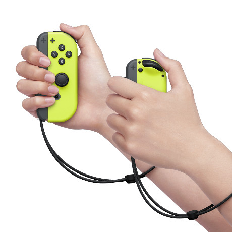 Nintendo Switch Neon Yellow Joy-Con Controller Set (L+R) | Nintendo