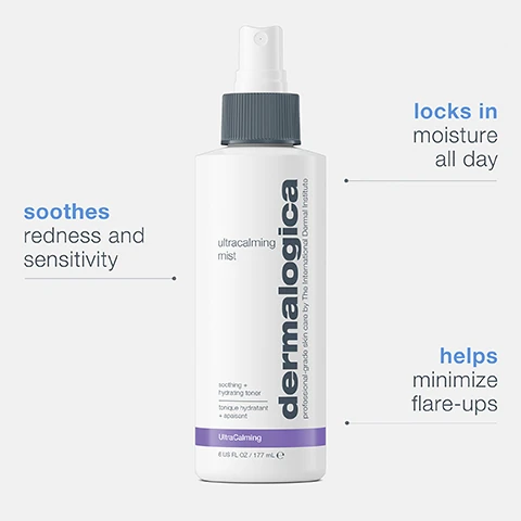 soothes redness and sensitivity. locks in moisture all day. helps minimise flare ups.