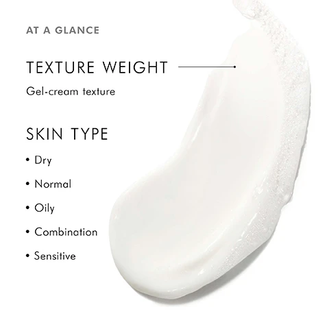 Image 1, at a glance, texture weight = gel cream texture. skin type = dry, normal, oily, combination and sensitive. Image 2, hydrates skin while removing impurities and long wear makeup without residue. Image 3, clinically proven results, gently cleanses skin effectively, hydrates and leave skin feeling soft. removes long wear eye and face makeup. suitable for use after in office procedures. Image 3, how to apply, step 1 = twice daily, apply a small amount of cleanser to clean fingertips, step 2 = gently apply to wet face and neck with light circular motions. rinse thoroughly with water. Image 4, hydrating cleanser comparison. gentle cleanser, concer = sensitized, dehydrated, blotchiness, discoloration and aging. skin type = dry, normal, oily, combination and sensitive. benefit = softens skin while cleansing and lifting surface debris. soothing cleanser, concern = compromised, sensitixed, dehydrated, blotchiness, discoloration, blemishes and aging. skin type = dry, normal, oily, combination and sensitive. benefit = soothes sensitive, compromised or post procedure skin. replenishing cleanser, concern = dehydrated and aging. skin type = dry, normal, oily, combination and sensitive. benefit = delivers deep facial cleansing while maintaining moisture. Image 5, pro formula, clinically formulated, paraben free, sulfate free, alcohol free, dye free, synthetic fragrance free, soap free.