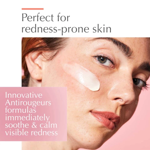 Image 1, perfect for redness-prone skin. innovative antirougeurs formulas immediately soothe and calm visible redness. Image 2, how to use, apply twice daily for best results. clean and treat, can be used after the antirougeurs clean soothing cleansing lotion. tip = use avene thermal spring water to immediately decrease skin temperature and soothe skin.