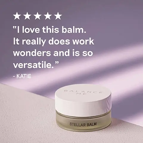 5 stars- I love this balm. It really does work wonders and is so versatile- Katie. Intensively moisturises, replenishes, protects, smooths.