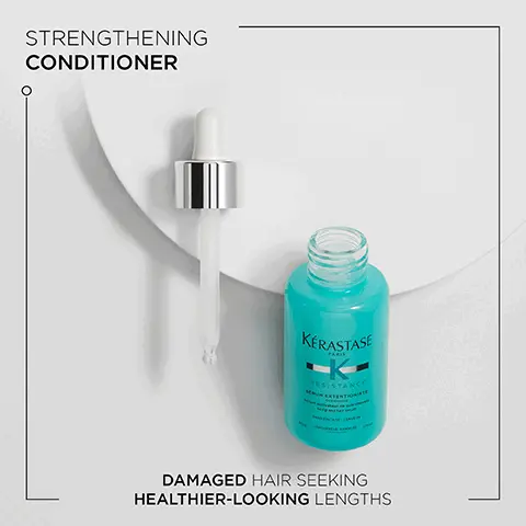 Image 1, strengthening conditioner, damaged hair seeking healthier looking lengths. Image 2, extemtioniste, powerful amino acids and ceramides to improve elasticity from root to tip. creatine r is an exclusive complex composed by creatine+ceramide. Image 3, creatine r complex, taurine, maleic acid. Image 4, Resistance, Hovig Etoyan/global professional ambassador- In the quest for our desired style: hair strength and condition can be affected by heat styling and chemical processing. Resistance has a product suitable for all types of damaged hair so makes it my go-to clients seeking stronger looking hair.