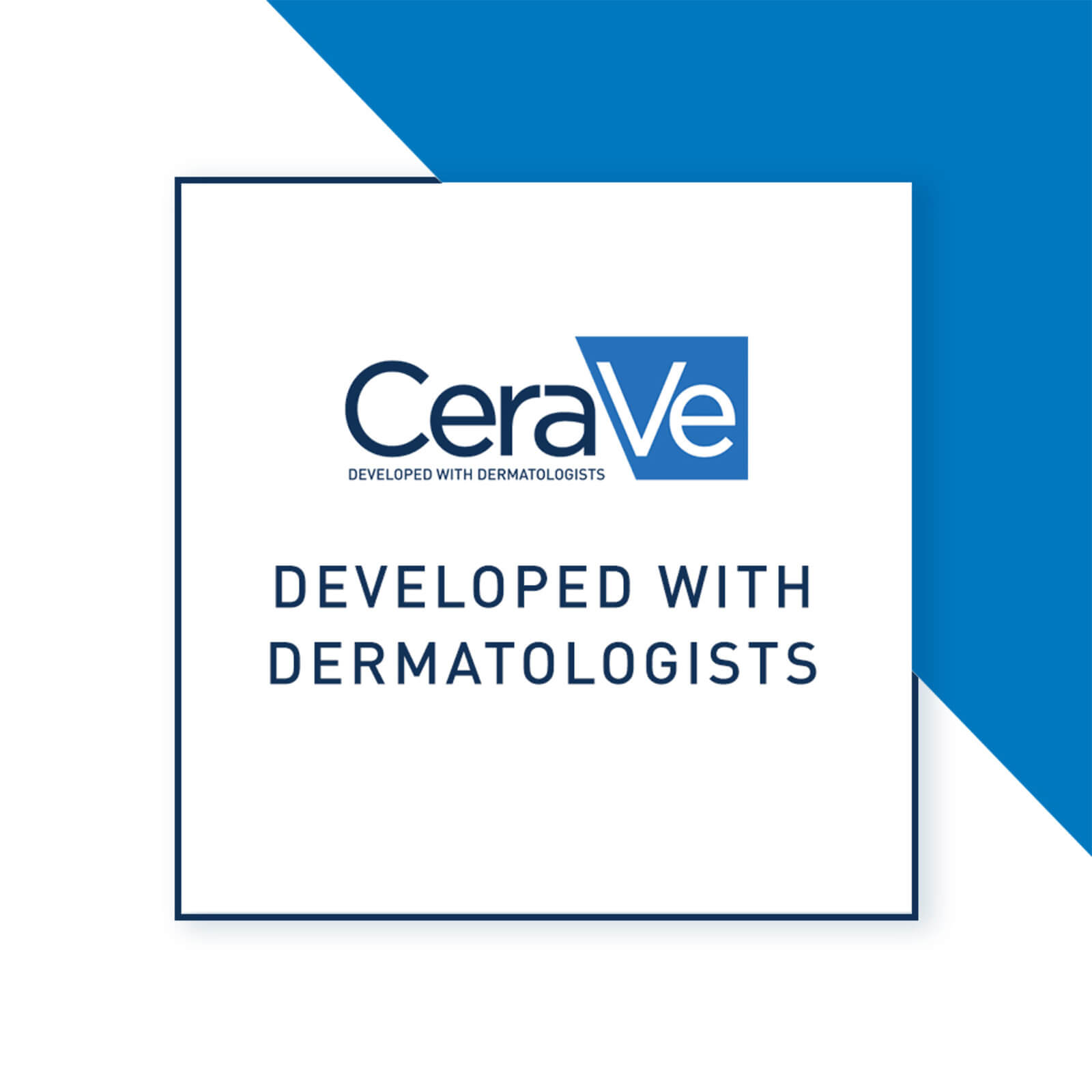 ceraVe developed with dermatologists