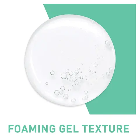 Image 1- foaming gel texture Image 2- removes makeup and oils Image 3- light, airy foam Image 4- cerVe developed with dermatologists