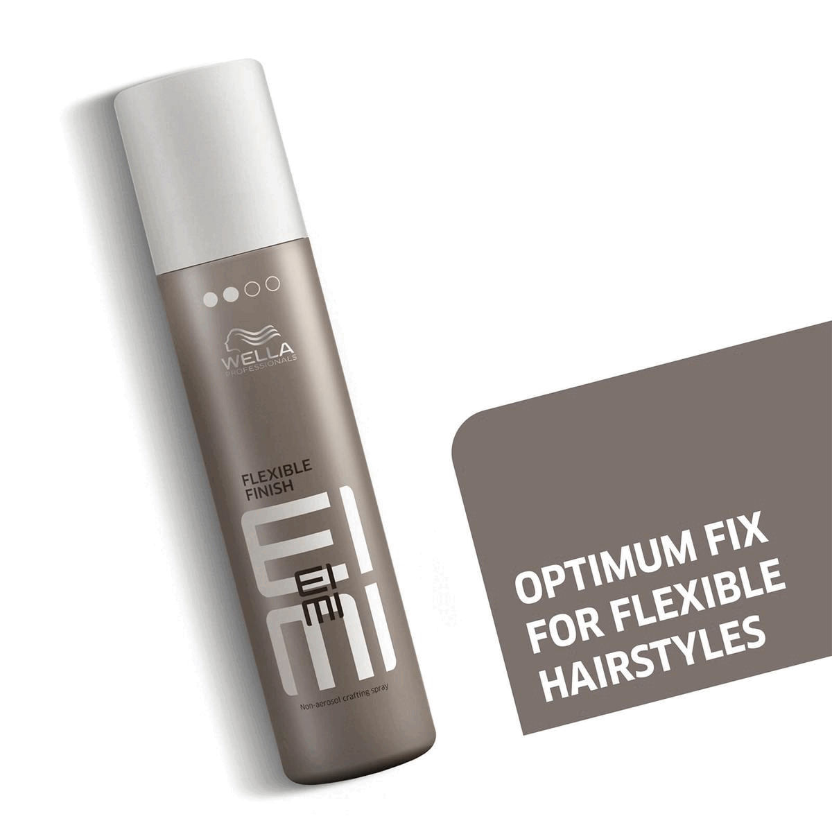 flexible hairstyle with light fix. optimum fix for flexible hairstyles. citrus scent. partner recommendation sold separately. discover other products. Fixing hairspray - extra strong finishing spray. Hold - 4