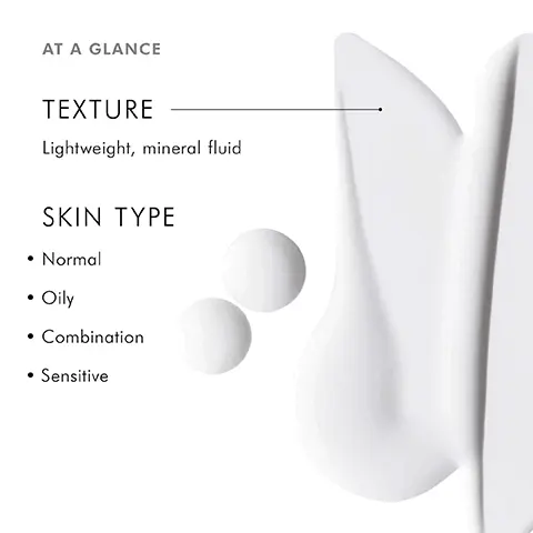 Image 1- At a glance, texture: Lightweight Mineral Fluid. Skin Type: normal, oily, combination and sensitive. Image 2- Product's key ingredients- 5% Zinc Oxide- A non chemical filter providing broad spectrum protection against UVA and UVB rays, while also providing an even, non whitening effect. 6% Titanium Dioxide- A non-chemical SPF contributor forms skin barrier to protect against UVA and UVB rays. Artemia Salina- This extract of an aquatic plankton which thrives under extreme conditions and helps to nurture skin.Image 3- provides weightless sun protection. Image 4- clinically proven results- 100% Mineral based physical UV filters- broad spectrum UVA/UVB protection that nurtures skin. Water and Resistant- Lightweight non-irriattaing formula lasts up to 40 minutes. Image 5- how to apply: Step 1: Apply liberally to face, neck and decolletage 15 minutes, before sun exposure and before applying makeup. Step 2: Re apply at least every 2 hours or after 40 minutes of swimming or sweating. Re apply immediately after an towel drying. Image 6- Sunscreen comparison chart. Image 7- Complete the morning regimen (products sold separately) Step 1: Cleanse Simply Clean, Step 2:Prevent C E Feruluic. Step 3: Correct Phyto Corrective Masque. Step 4: Protect Sheer physical UV defense sunscreen SPF 50.