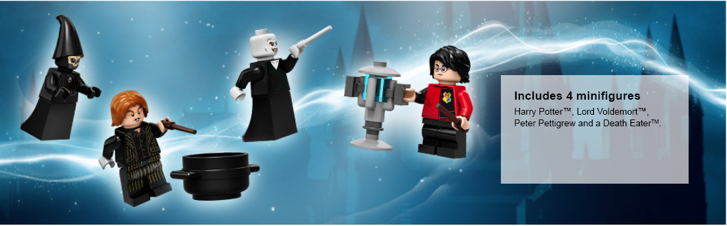 LEGO Harry Potter: The Rise of Voldemort Building Set (75965) Toys - Zavvi  US