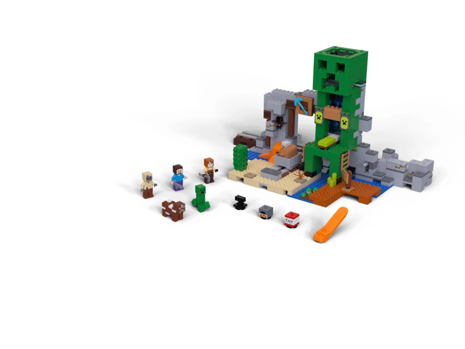 Serafín Embrión Subdividir LEGO Minecraft: The Creeper Mine Building Set (21155) Toys | Zavvi España