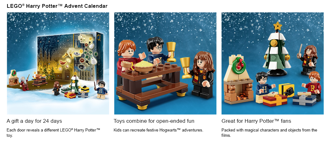 LEGO Harry Potter 75964 - Calendrier de l'avent pas cher 