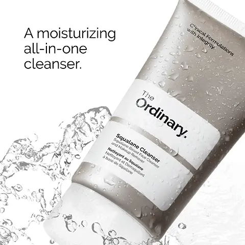 Image 1, A moisturizing all-in-one cleanser. Image 2, Squalane Lipophilic esters dissolve makeup while leaving skin feeling smooth and soft. Balm-to-oil texture. Image 3, Use to cleanse and remove makeup. Follow with serums and moisturizers. Image 4, Regime: 1. prep- cleansers, toners 2. treat- water-based serums, eye serums, anhydrous solutions, oils 3. seal- suspensions, moisturizers, SPF - product marked as cleansers