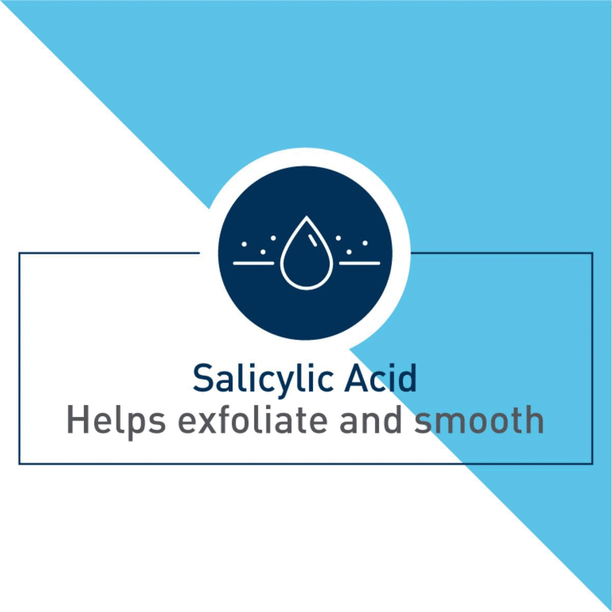 Image 1- salicylic acid helps exfoliate and smooth Image 2- gentle on skin suitable for sensitive skin Image 3- ceraVe developed with dermatologists