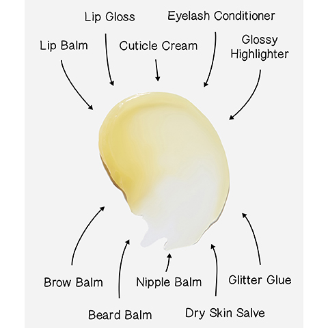 Lip Gloss Eyelash Conditioner Lip Balm Cuticle Cream Glossy Highlighter Brow Balm Nipple Balm Glitter Glue Beard Balm Dry Skin Salve