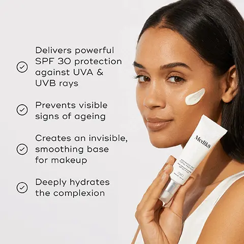 image 1, delivers powerful SPF 30 protection against UVA and UVB rays. prevents visible signs of ageing around the eyes. creates an invisible, smoothing base for makeup. deeply hydrates the complexion. image 2, advanced UV filters = delivers SPF 30 protection to prevent visible skin ageing. moringa extract = protects against environmental stressors such as air pollution and free radicals. multi-weight hyaluronic acid = deeply hydrates the skin. image 3, how to layer. AM = cleanse, tone, vitamin c, sunscreen. expert advice = for UV protection that's optimised for the delicate eye area, add advanced day eye protect to this routine. image 4, the CSA philosophy. Medik8's clinically proven skincare approach that addresses 90% of anti-ageing skincare needs in just 3 simple steps. brightens for glowing skin, vitamin c in the morning. protects for youthful skin, sunscreen in the morning. renews for perfected skin, vitamin a in the evening.